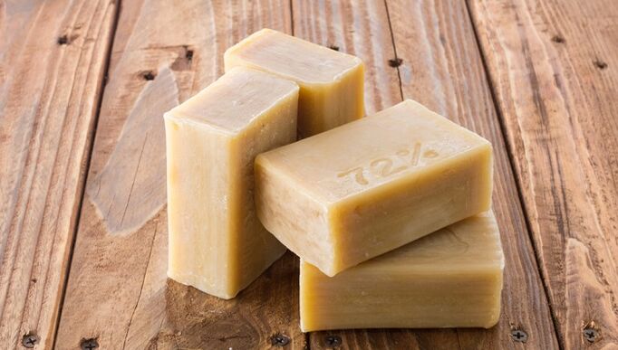 sapone da bucato per rimuovere papillomi